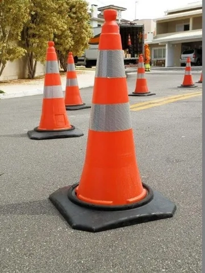 Aluguel de cones de sinalização