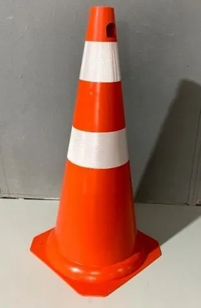 Cone em pvc refletivo