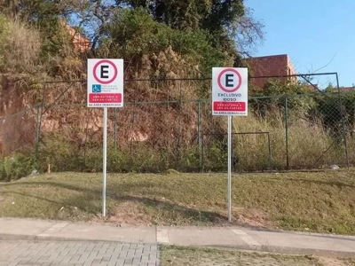 Sinalização para estacionamento